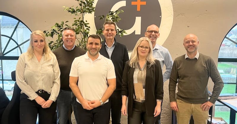 Addero teamet og Roar Wiik Andreassen fra Hubro Group